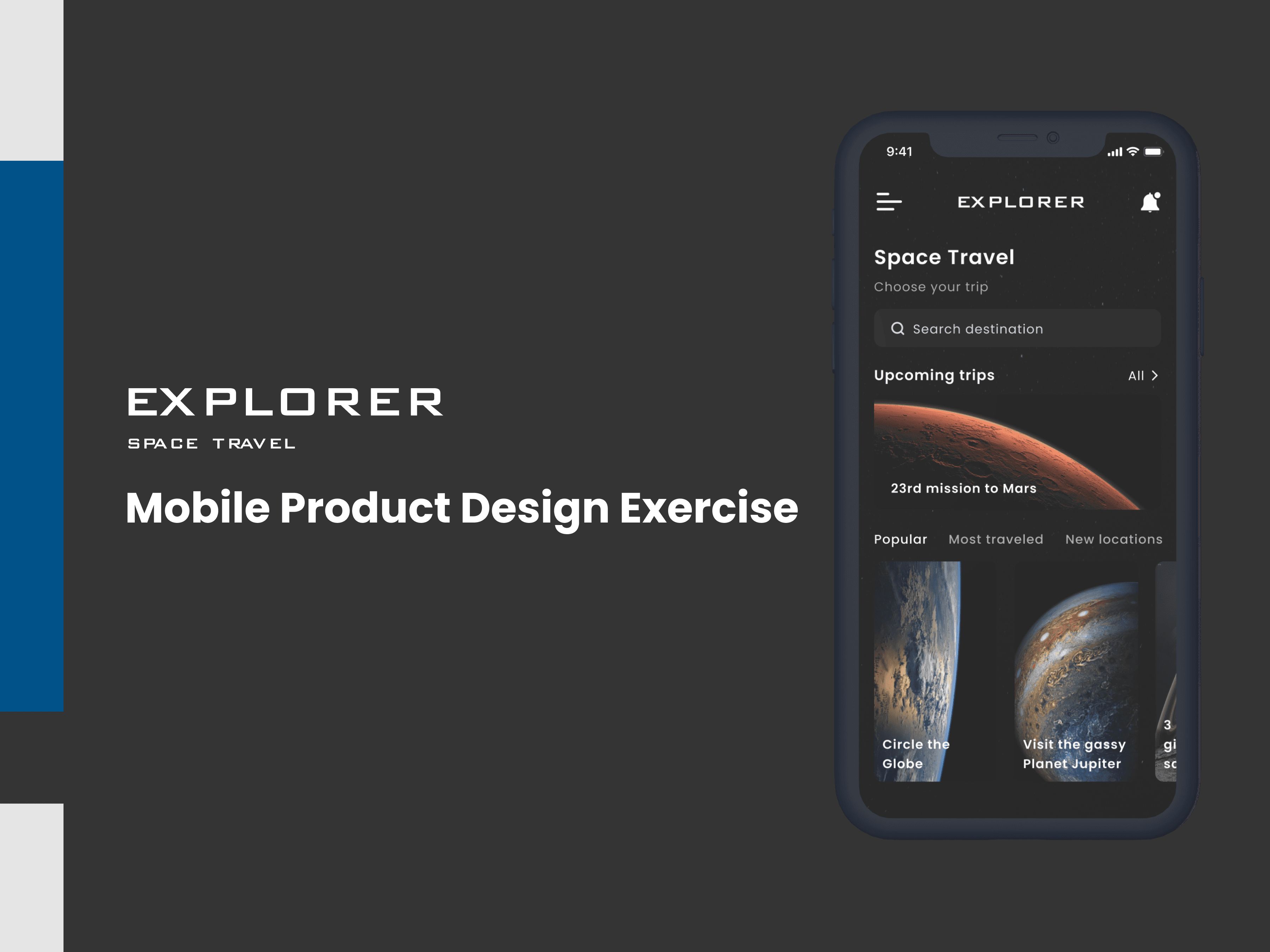 Explorer travel experience preview